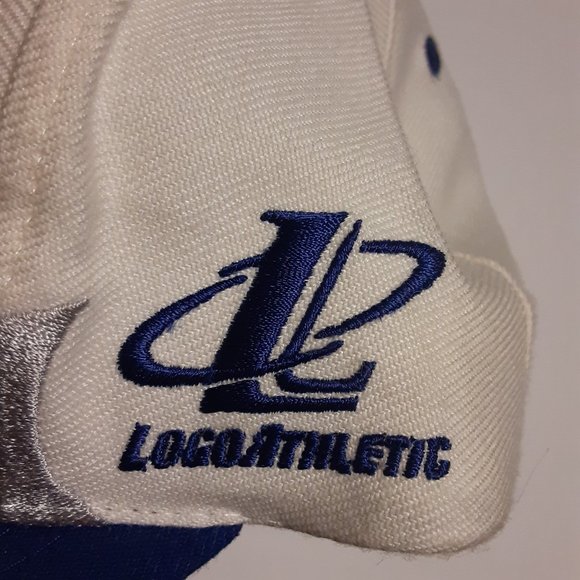 Logo Athletic Double Sharktooth VTG 90's Dallas Cowboys Snapback Hat/Cap OSFA - Picture 5 of 9